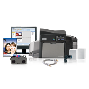 sistema completo impresora de tarjetas HID Fargo